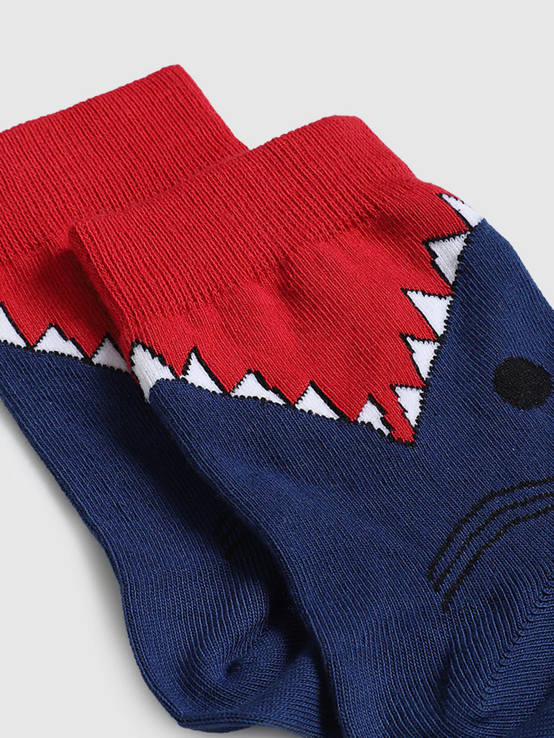 Blue Graphic Print Socks - Image 5