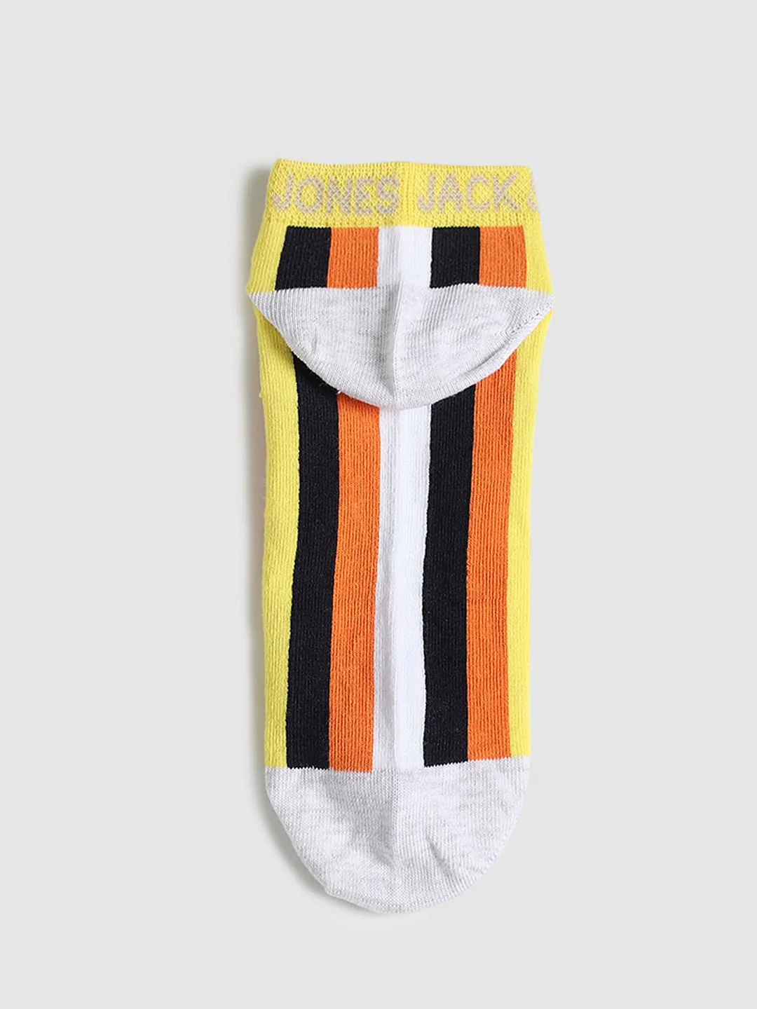 Multi-coloured Striped Ankle Socks - Image 4