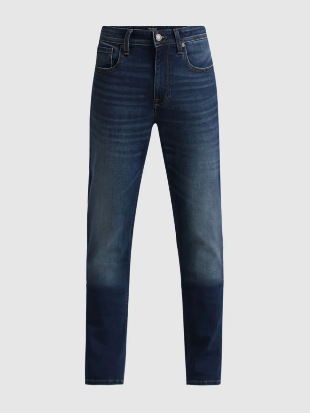 Blue Low Rise Washed Glenn Slim Jeans - Image 6