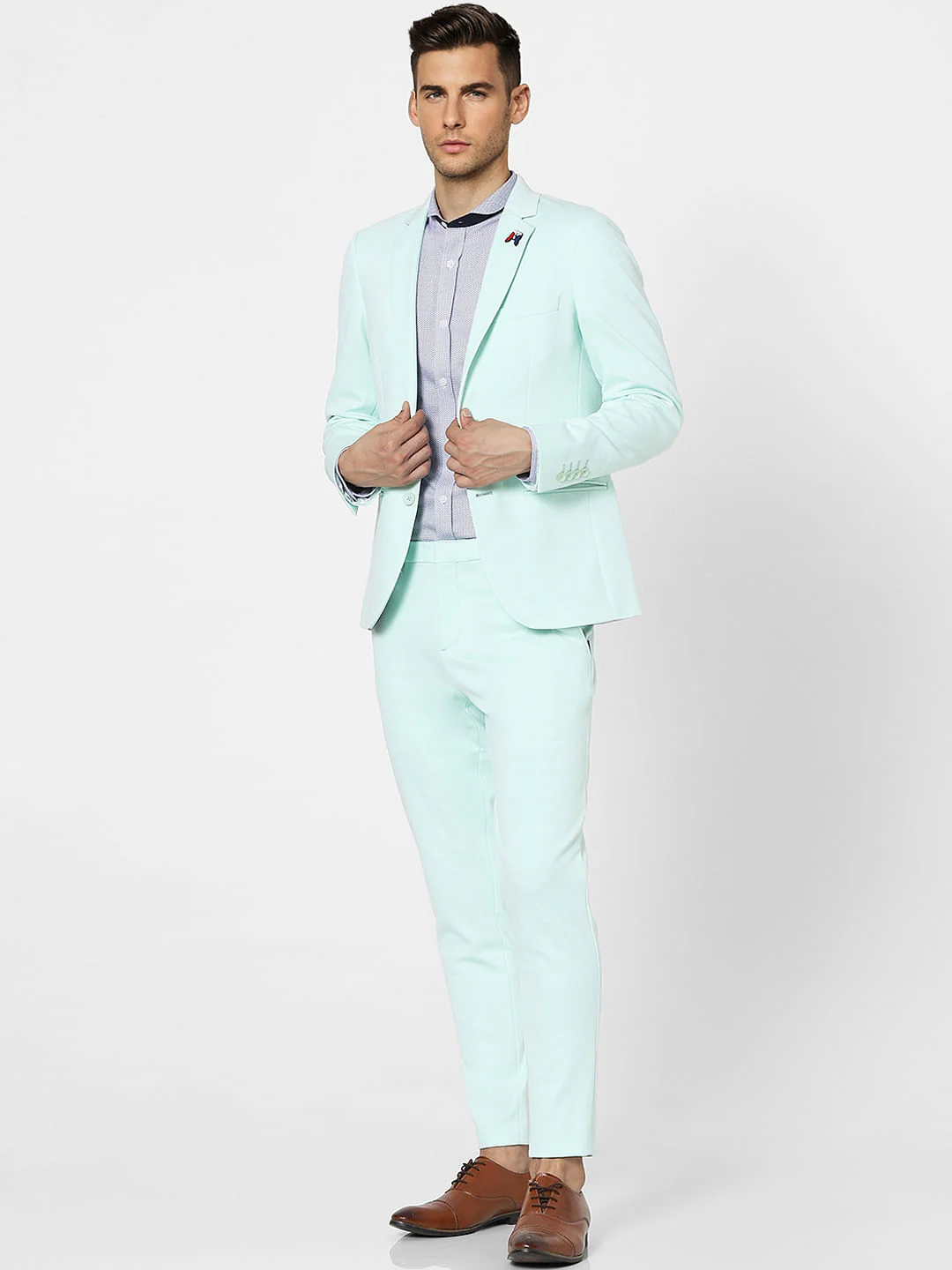Green Formal Suit Blazer