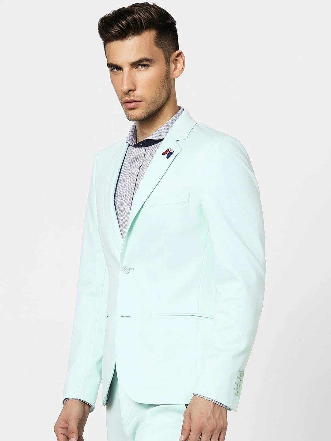 Green Formal Suit Blazer - Image 3