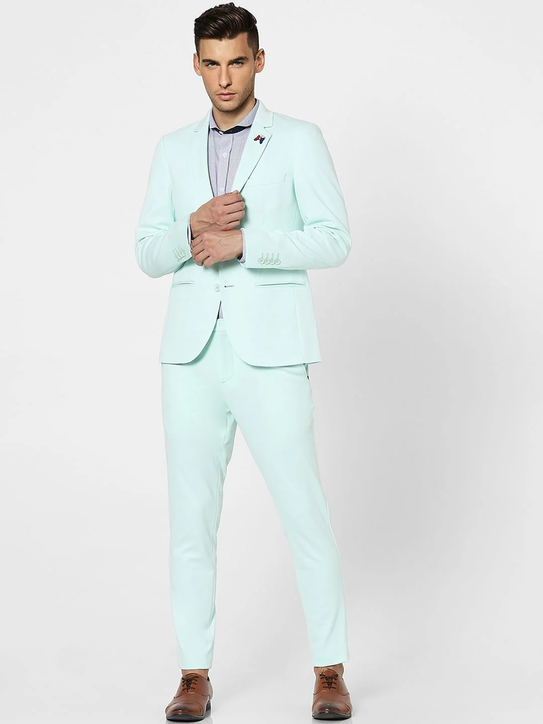 Green Formal Suit Blazer - Image 6
