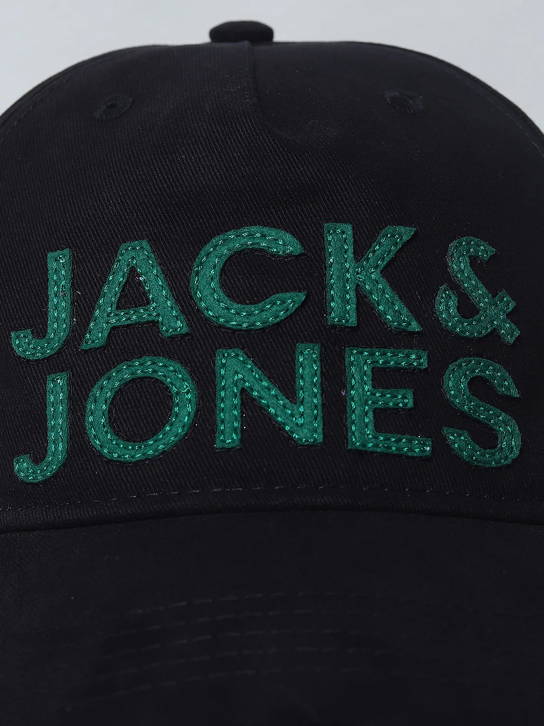 Boys Black Logo Print Baseball Cap - Image 6