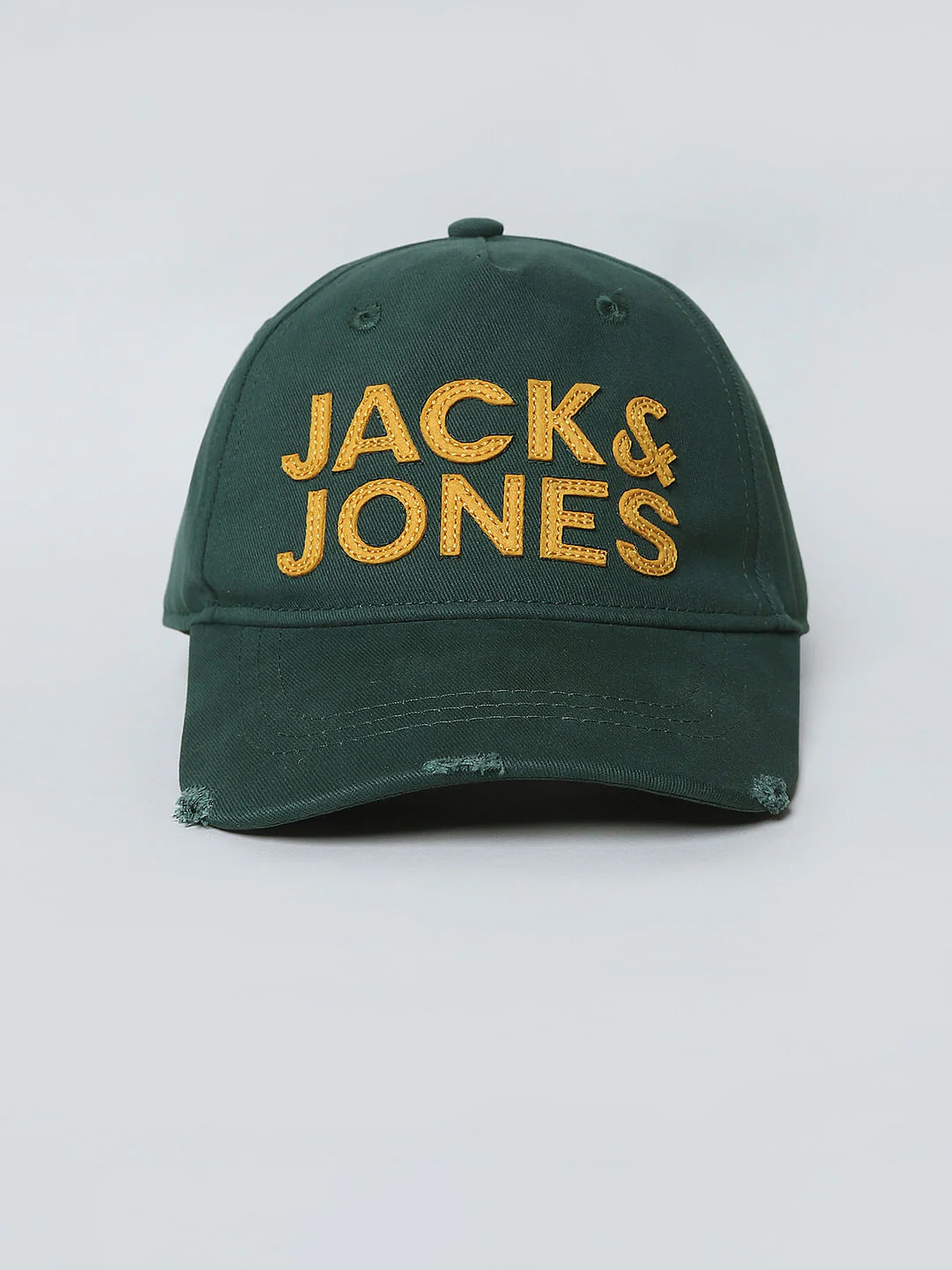 Boys Green Logo Print Baseball Cap - Image 2
