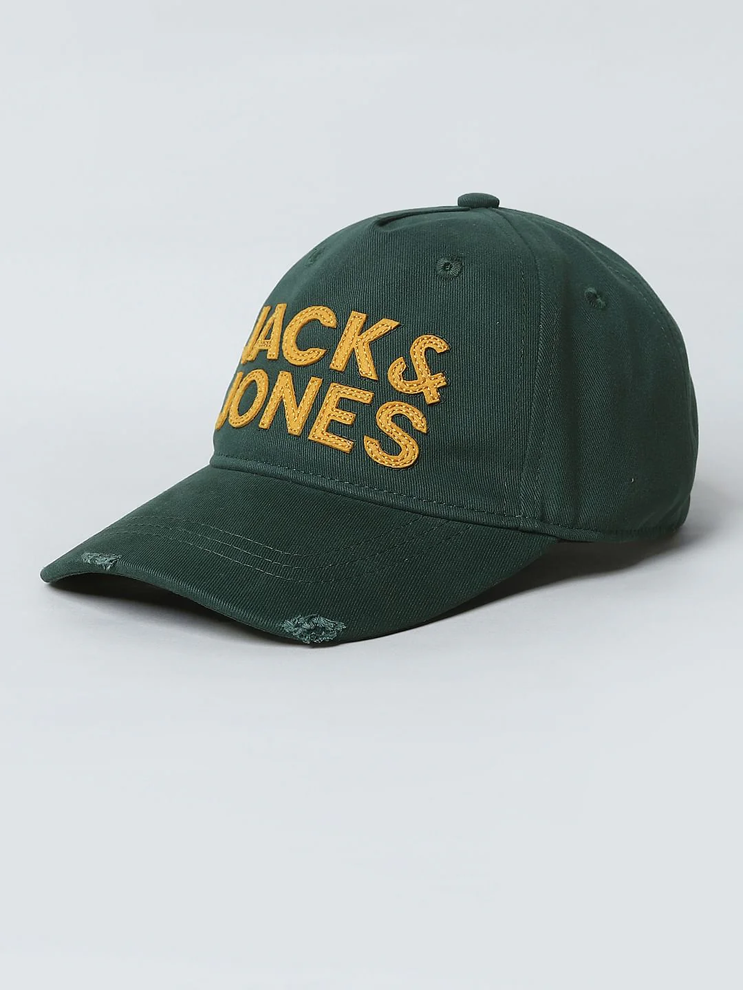 Boys Green Logo Print Baseball Cap - Image 5