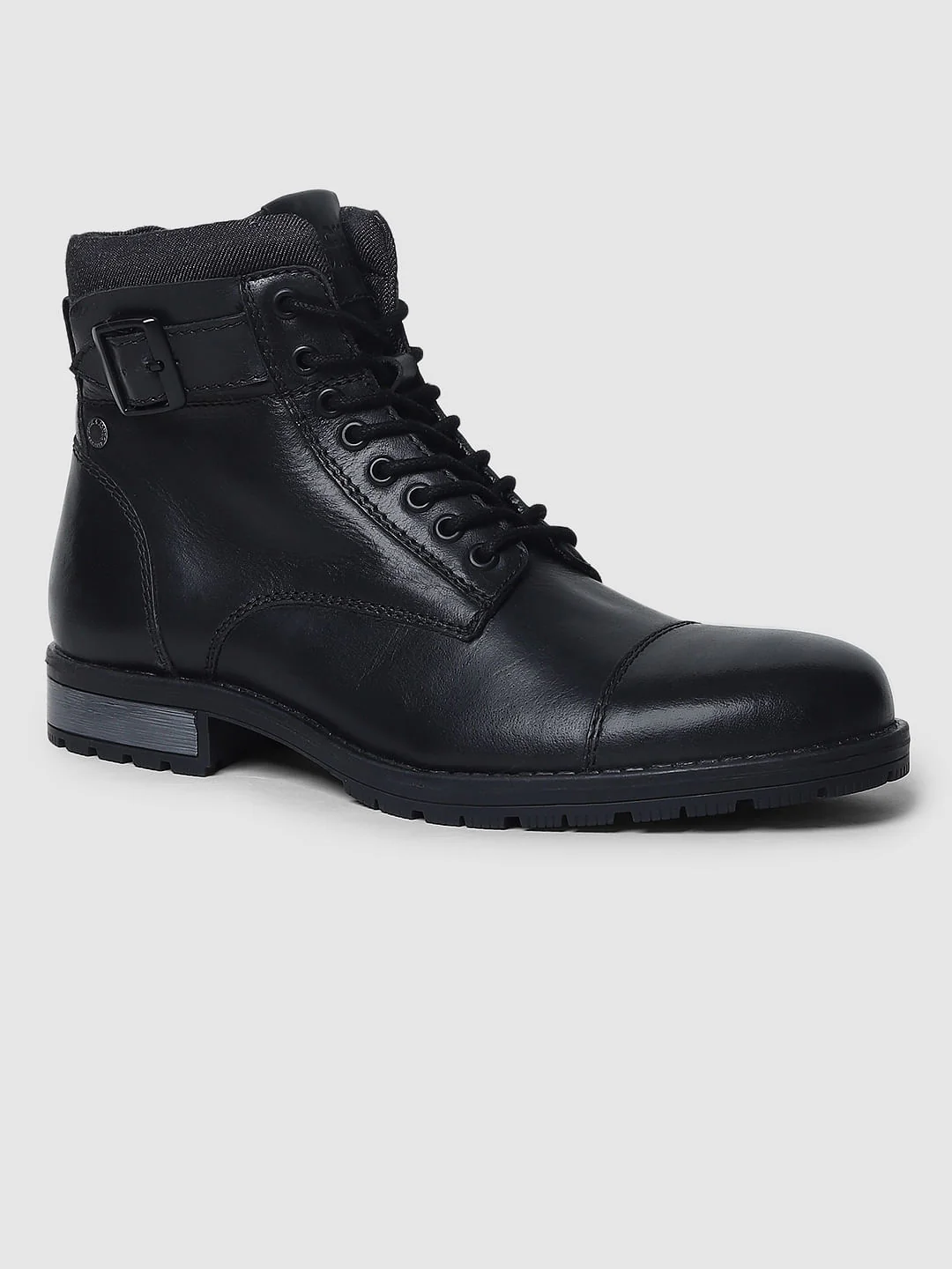 Black Leather Boots - Image 4