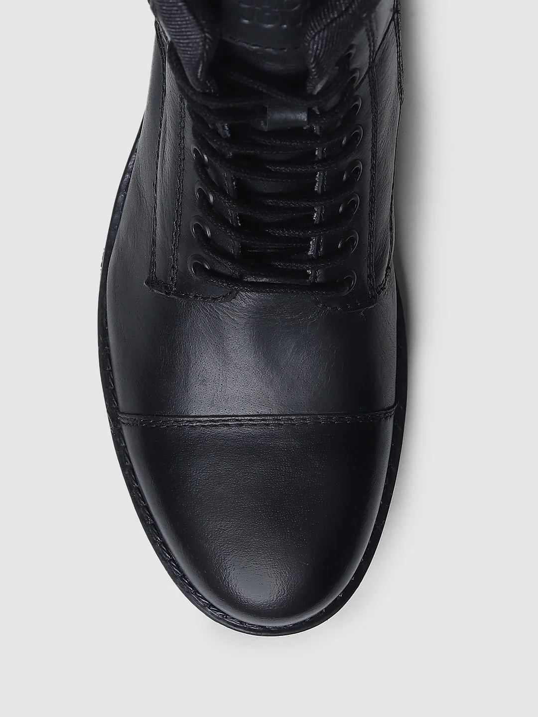 Black Leather Boots - Image 7