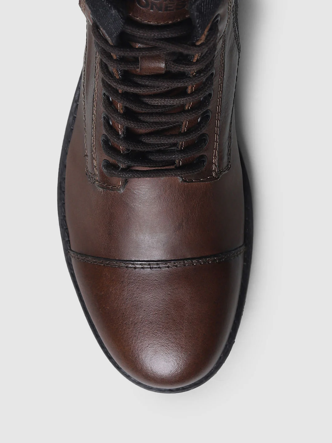 Dark Brown Leather Boots - Image 7
