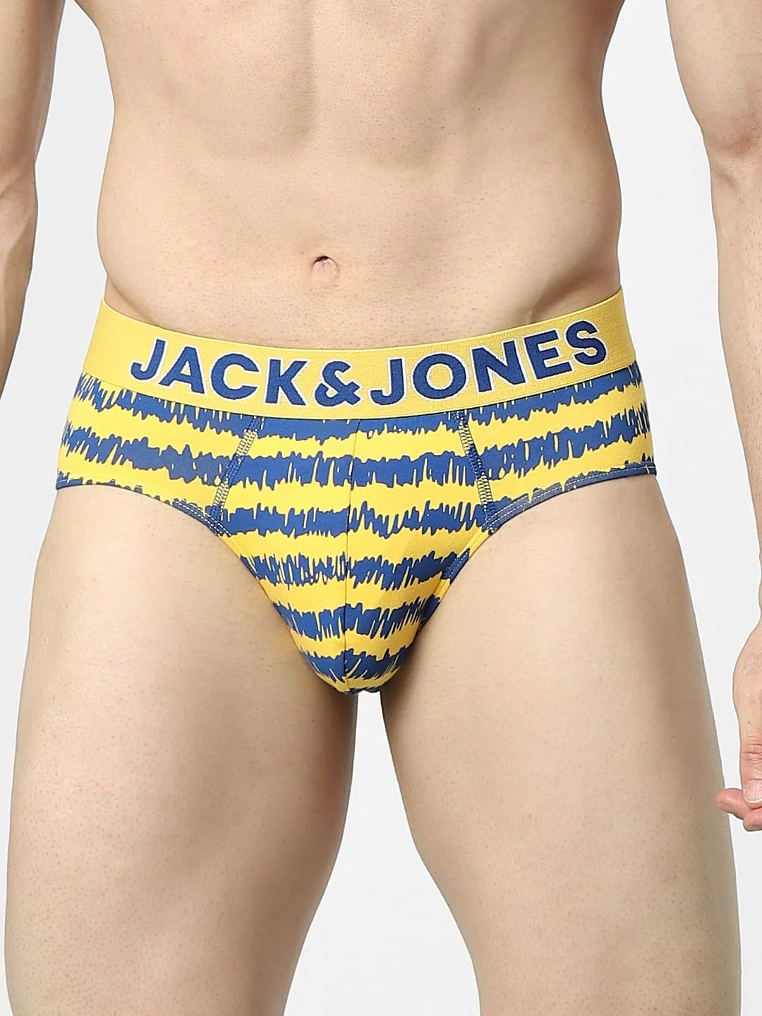 Yellow Striped Briefs