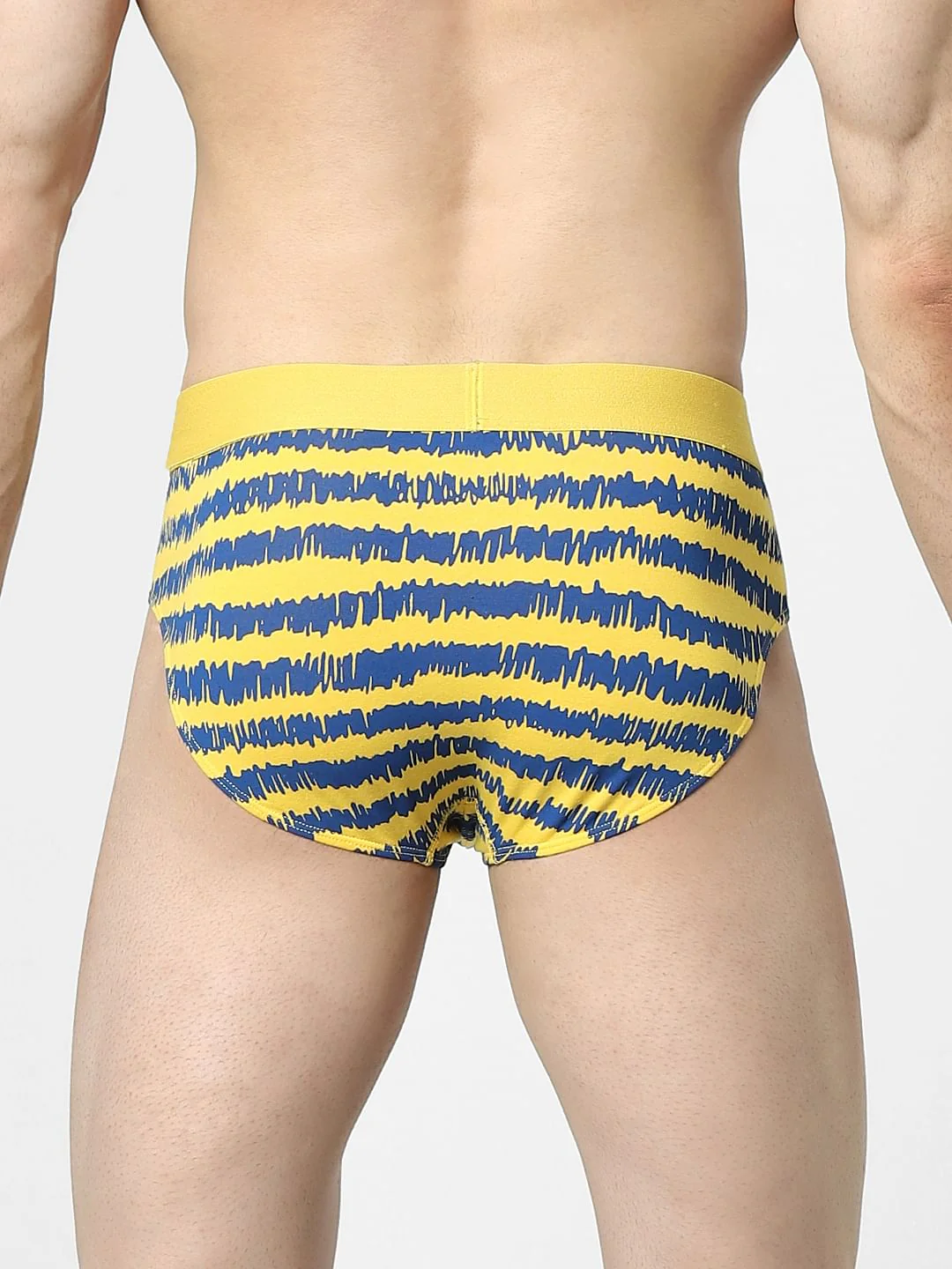 Yellow Striped Briefs - Image 3