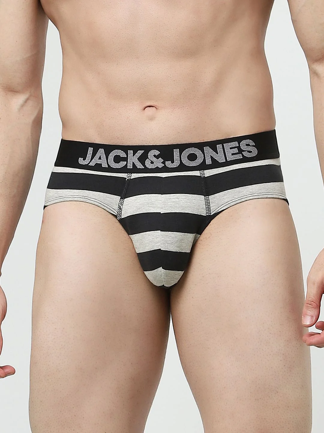 Black Striped Briefs - Image 2
