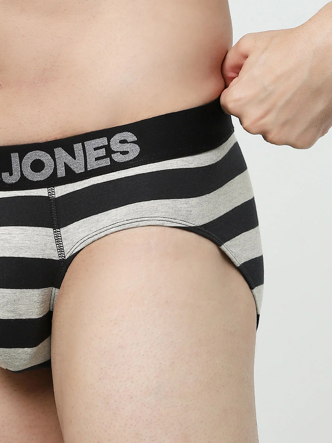 Black Striped Briefs - Image 6
