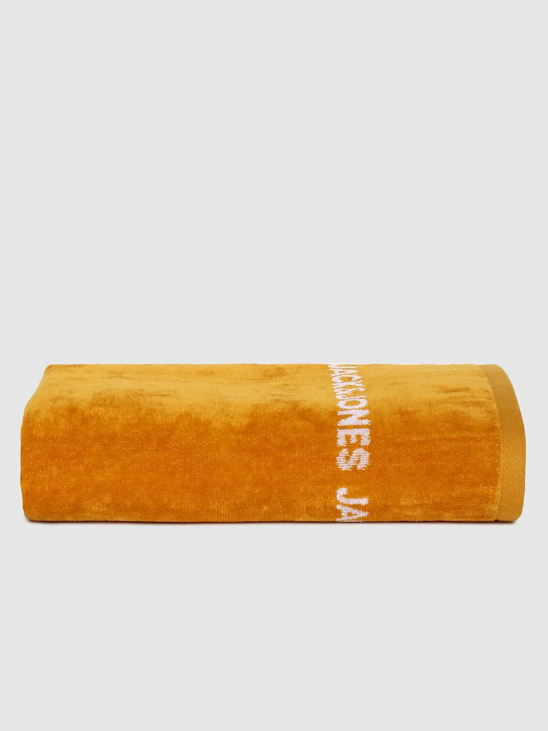 Brown Logo Print Towel - Image 5