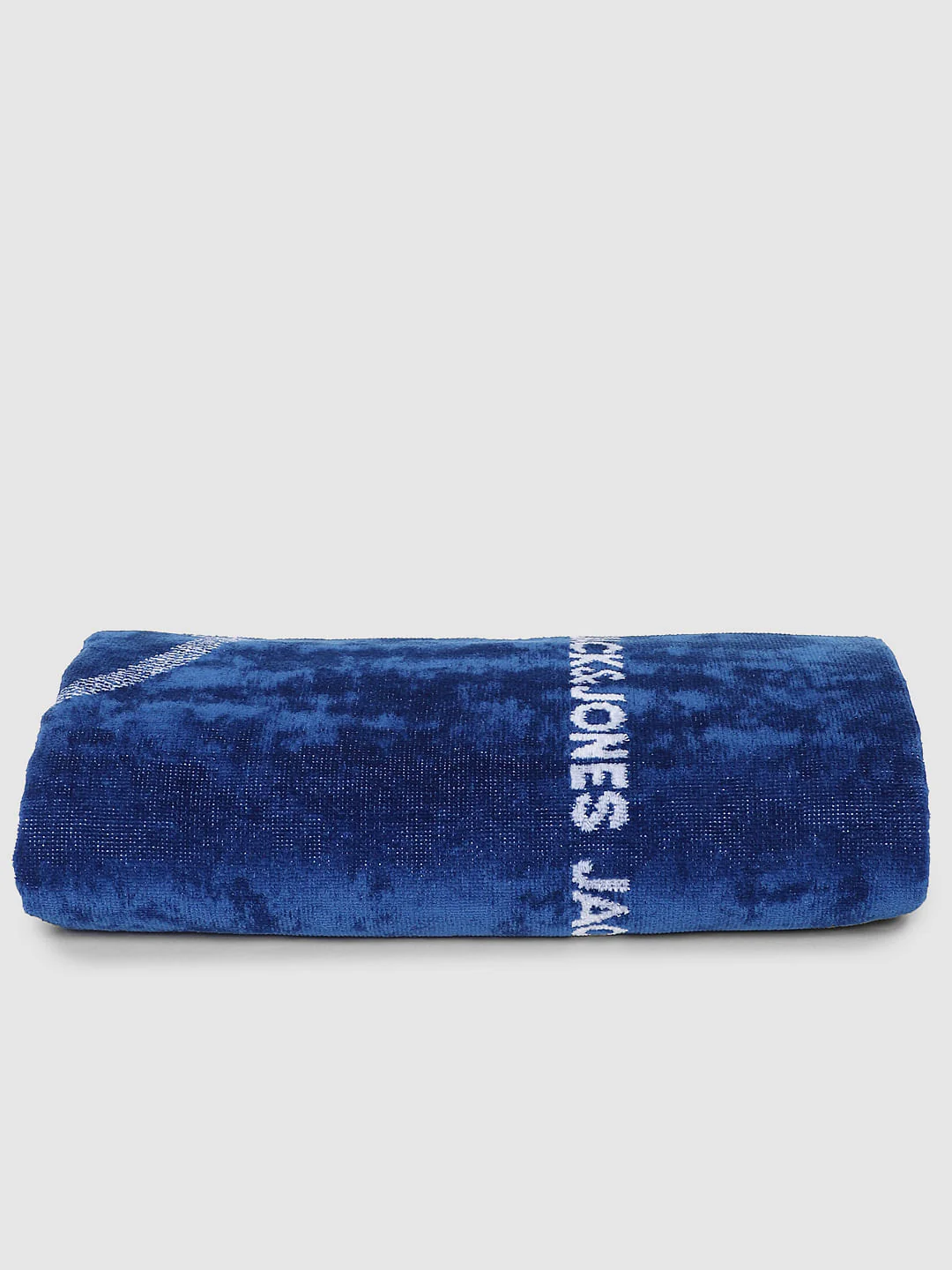 Dark Blue Logo Print Towel - Image 5