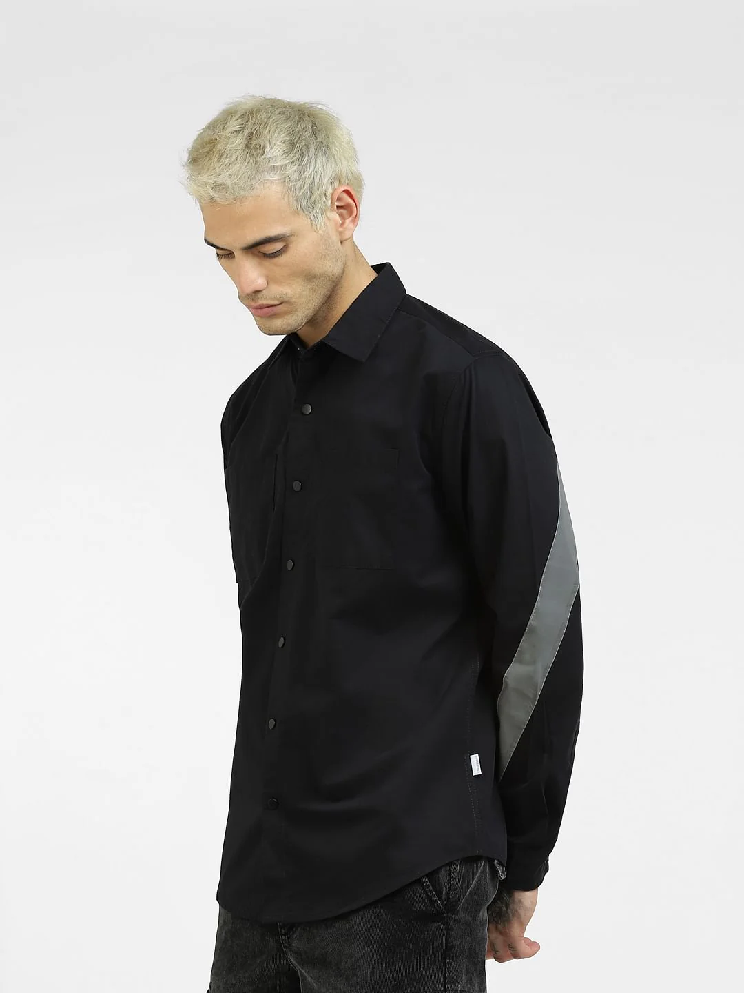 Black Full Sleeves Shirt - Image 3