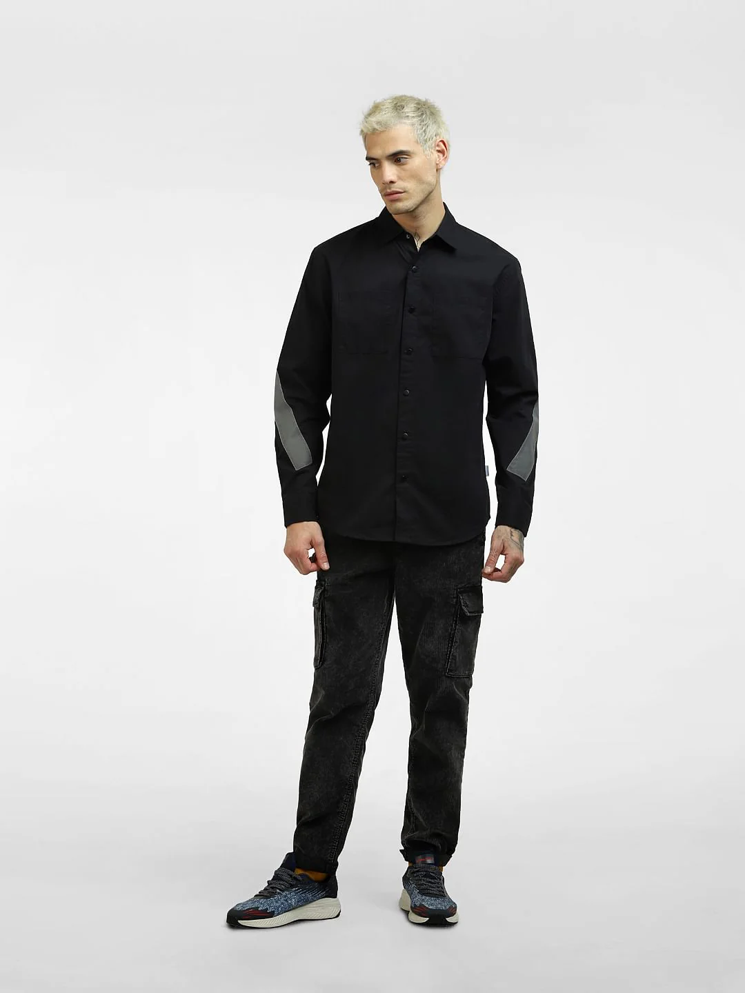 Black Full Sleeves Shirt - Image 6