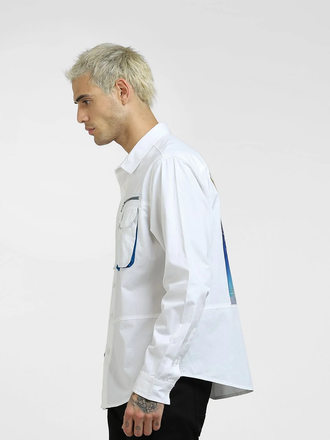 White Oversized Shirt - Image 3