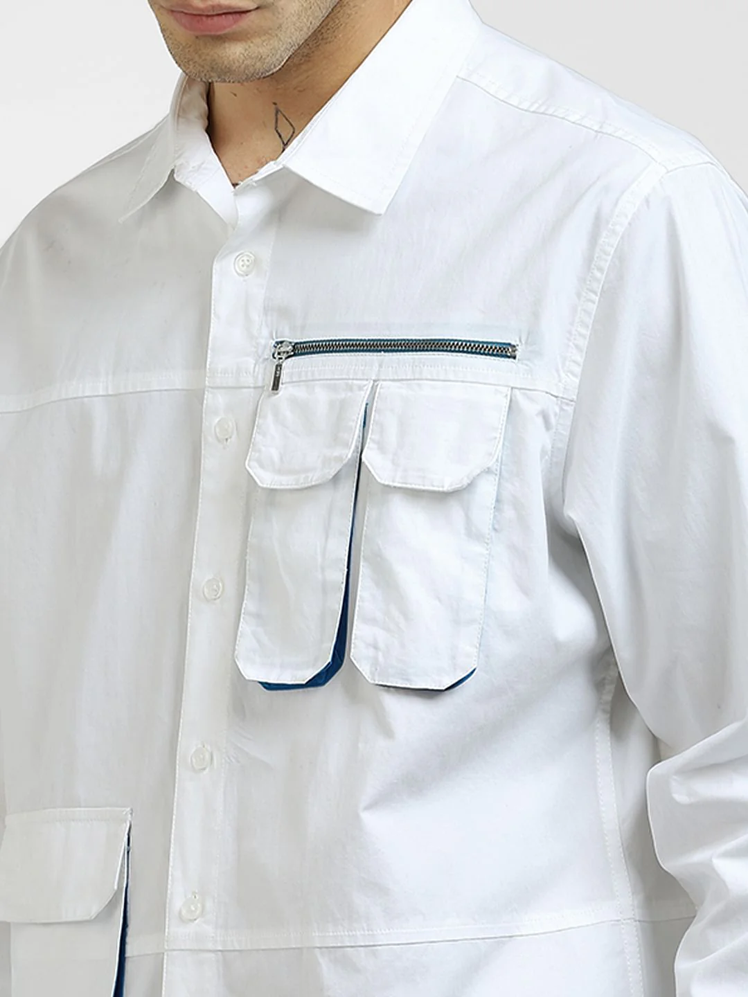 White Oversized Shirt - Image 5