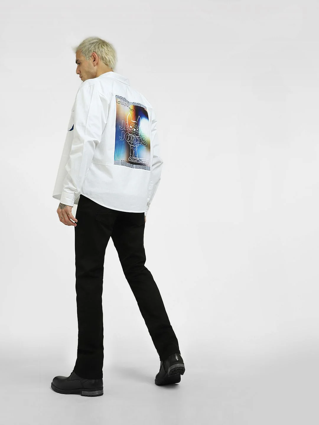 White Oversized Shirt - Image 6