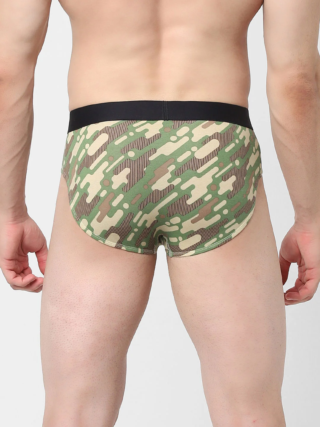 Green Printed Briefs - Image 3