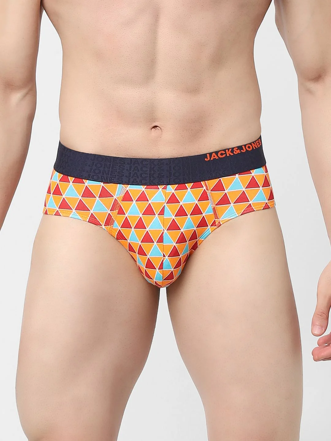 Orange Printed Briefs