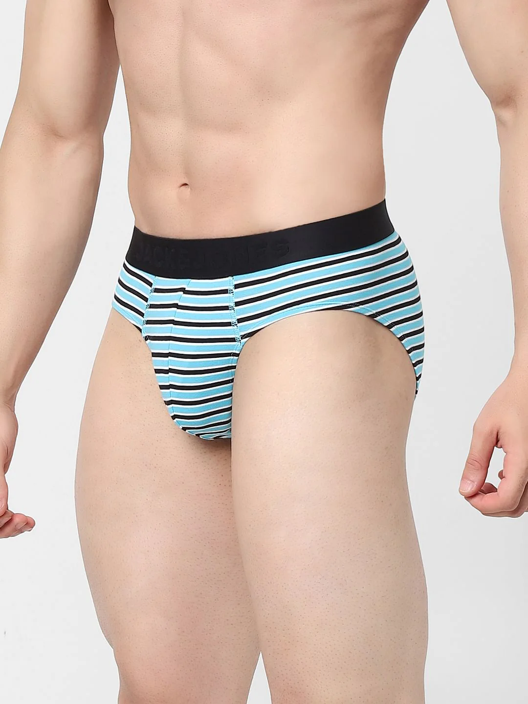 Blue Striped Briefs - Image 2