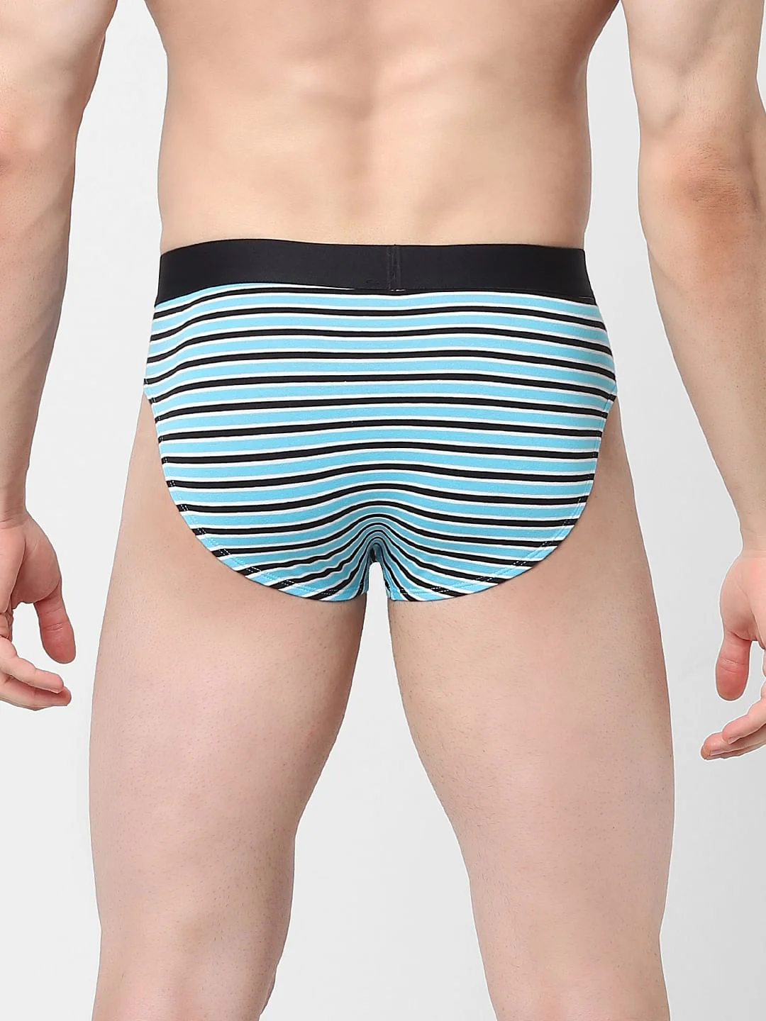 Blue Striped Briefs - Image 3