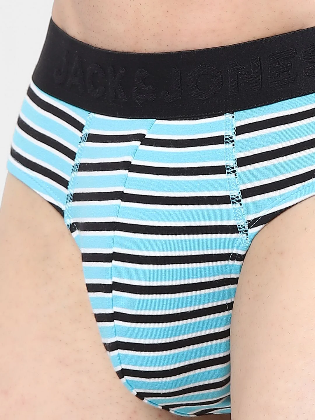 Blue Striped Briefs - Image 4