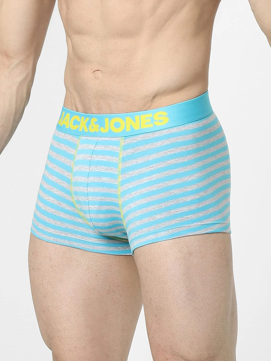 Light Blue Striped Trunks - Image 2