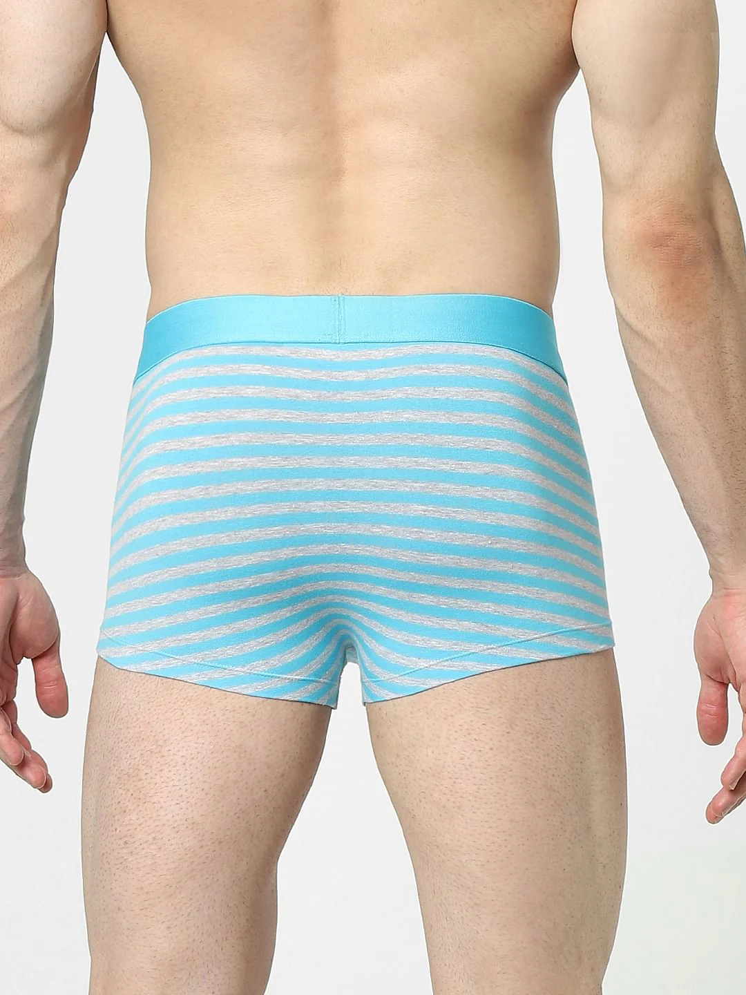 Light Blue Striped Trunks - Image 3