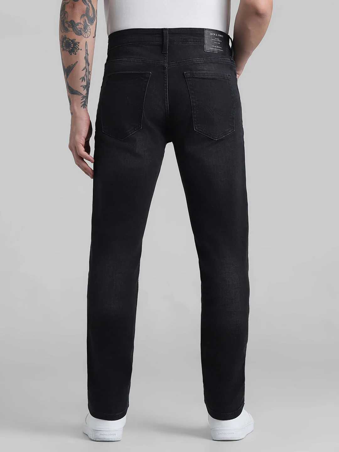 Black Glenn Slim Fit Jeans - Image 3