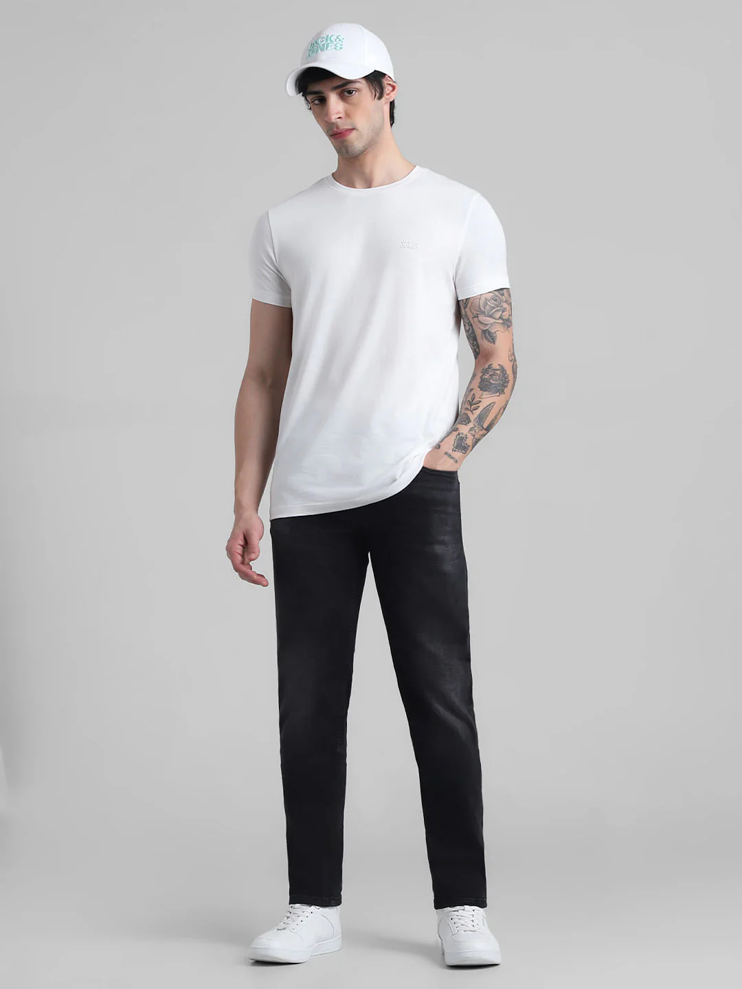 Black Glenn Slim Fit Jeans - Image 5