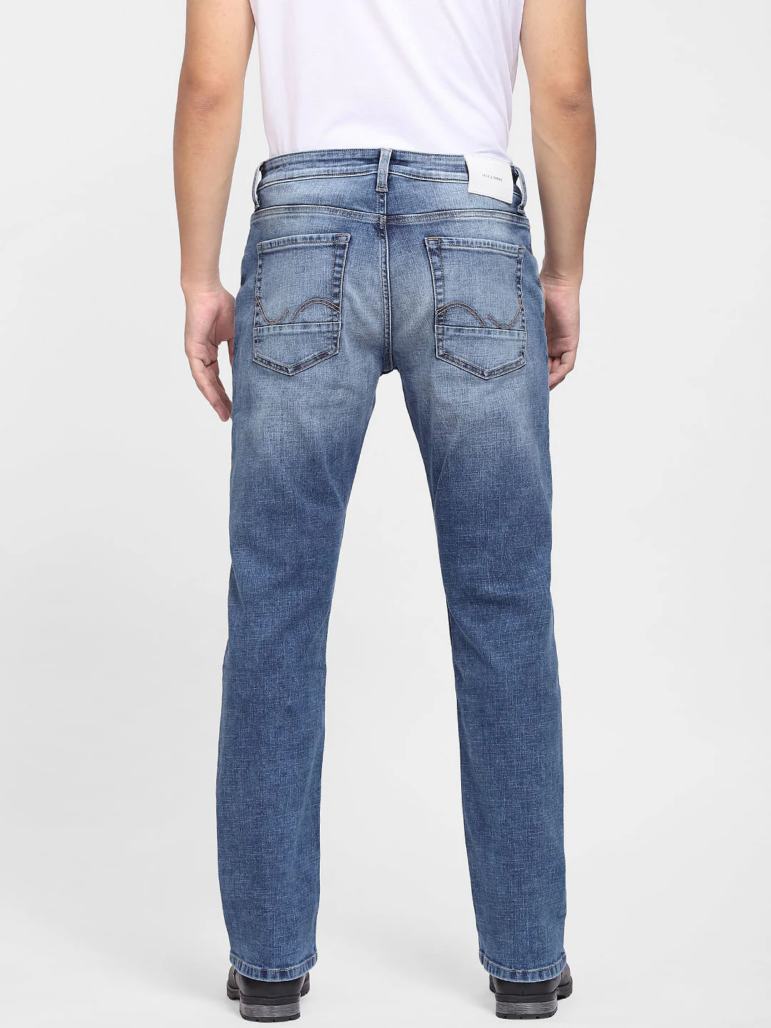Blue High Rise Ray Bootcut Jeans - Image 4