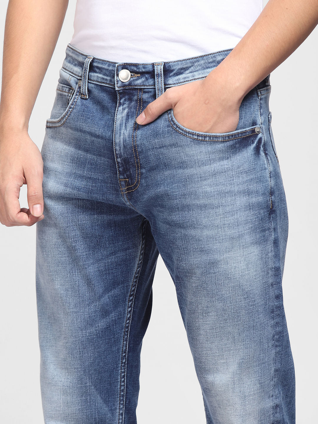 Blue High Rise Ray Bootcut Jeans - Image 5