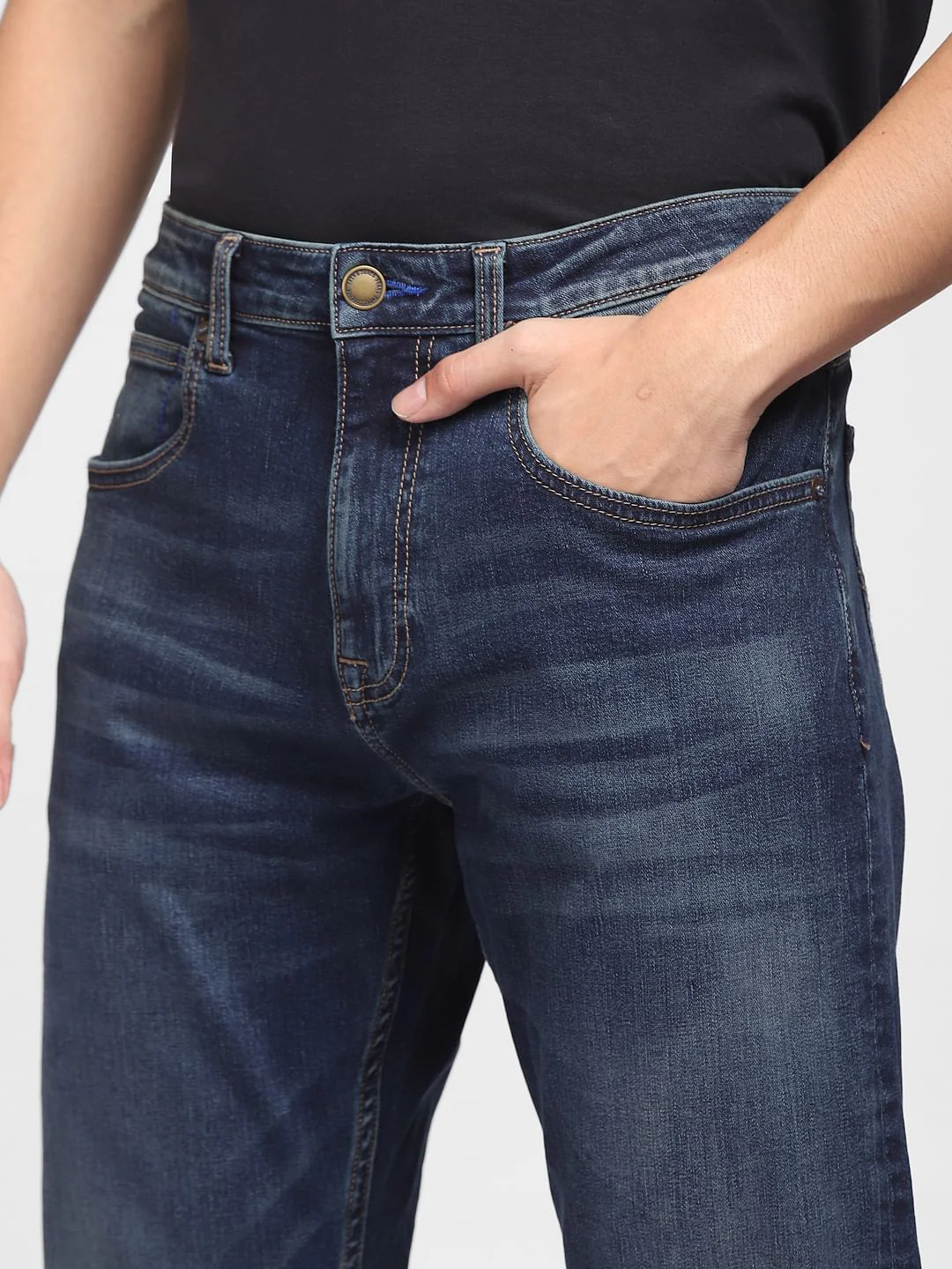 Dark Blue High Rise Ray Bootcut Jeans - Image 5