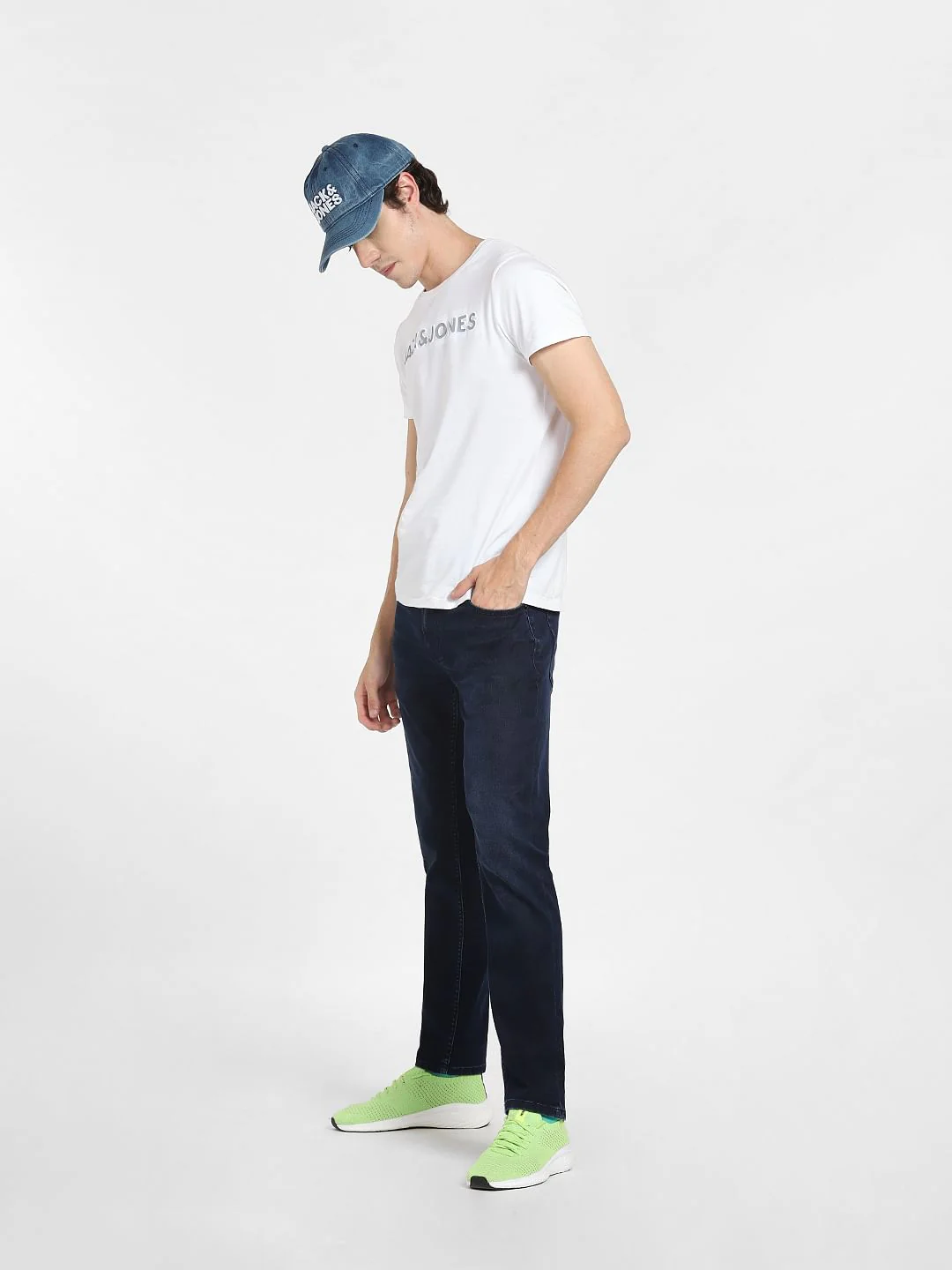 Dark Blue Low Rise Ben Skinny Jeans