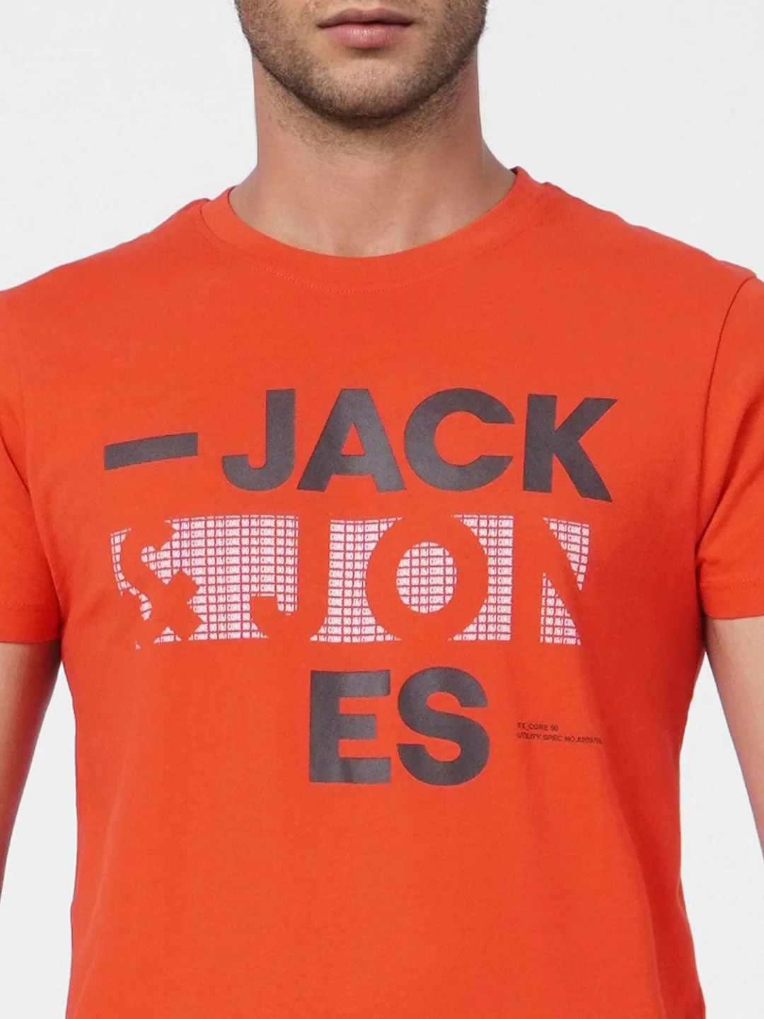 Red Graphic Print Crew Neck T-shirt - Image 6