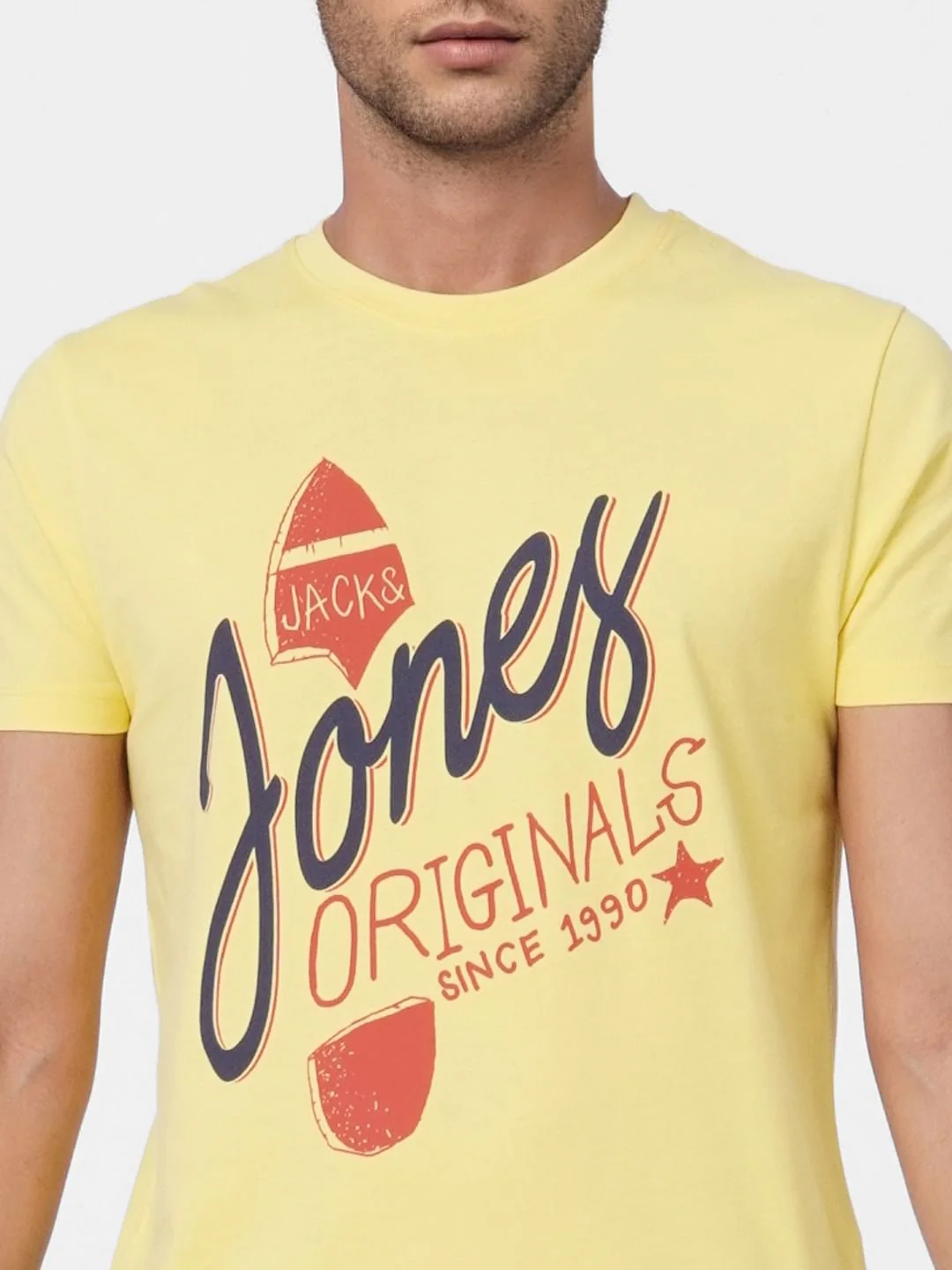 Yellow Graphic Print T-shirt - Image 5