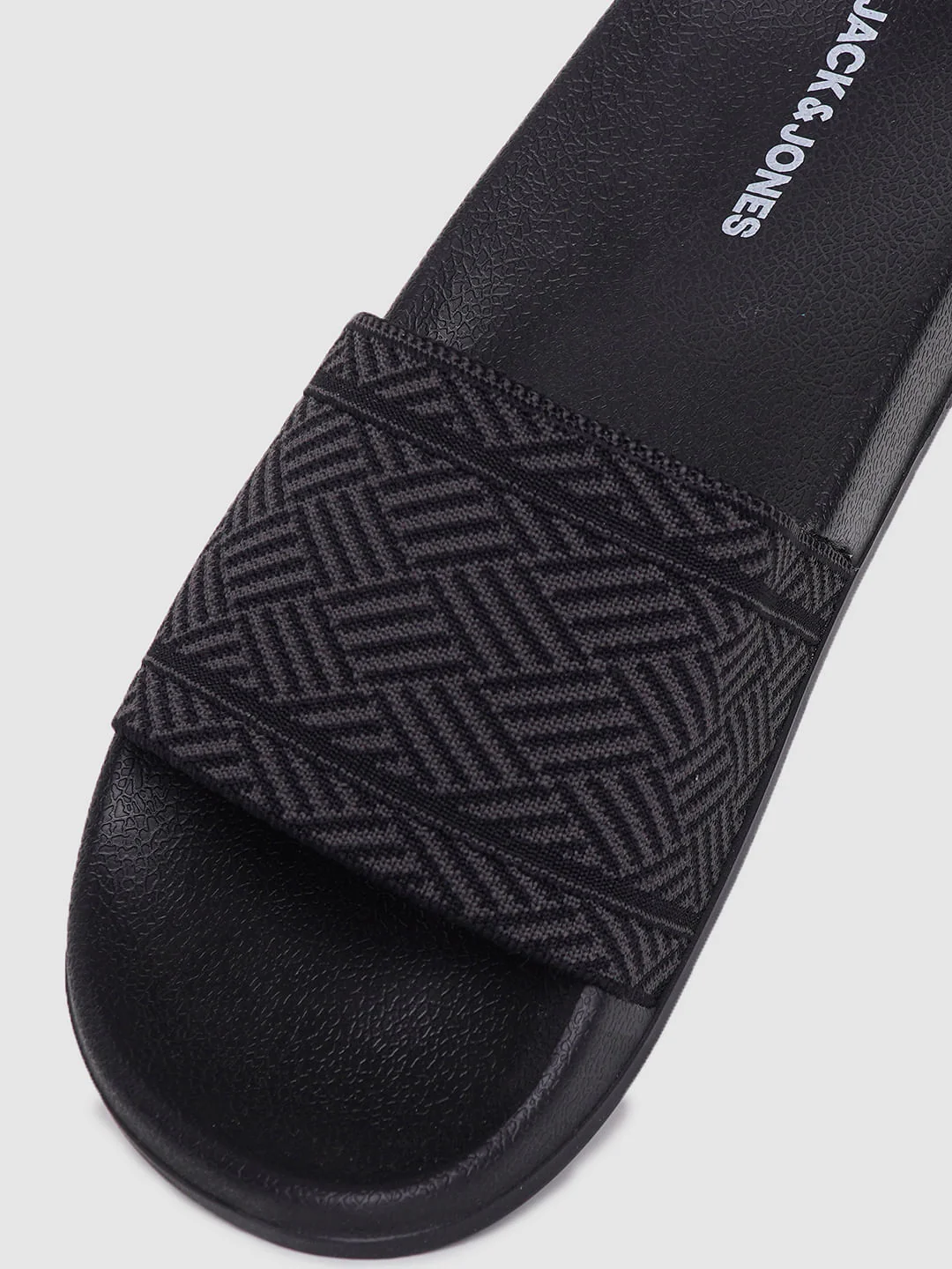 Black Printed Sliders - Image 5