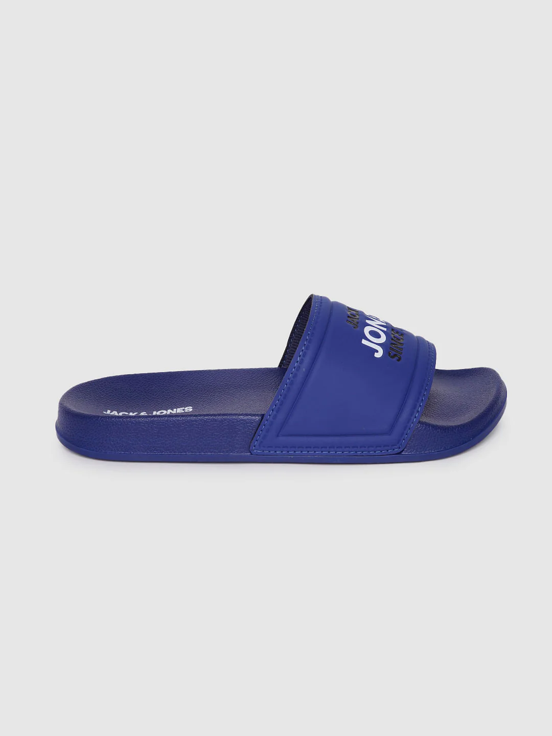 Blue Logo Print Sliders
