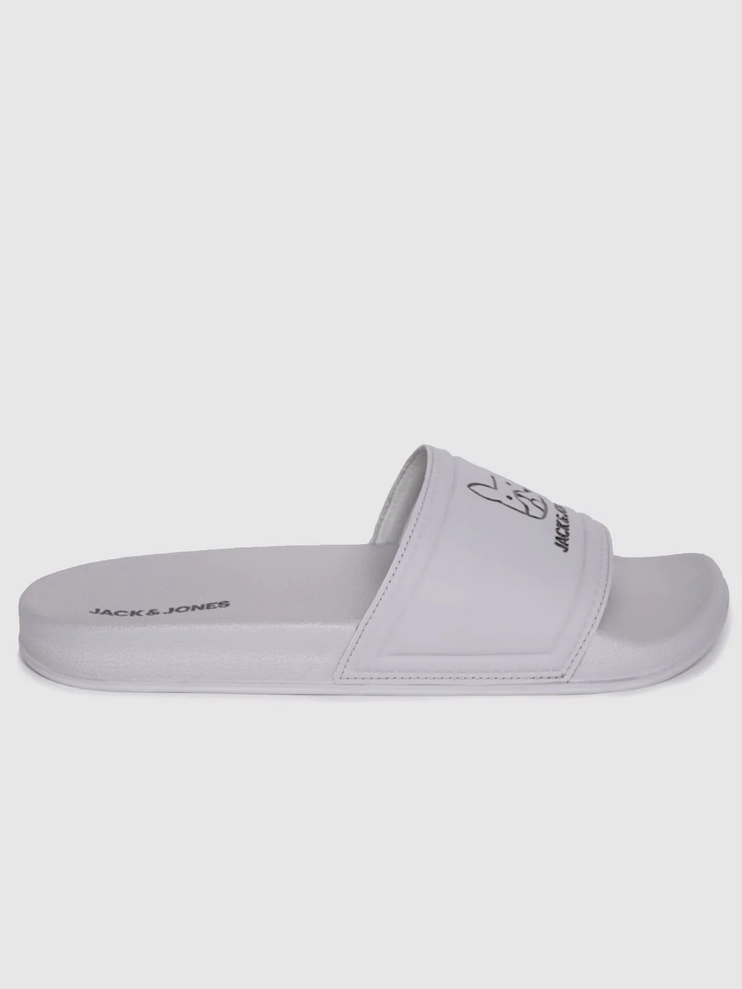 Grey Graphic Print Sliders - Image 2