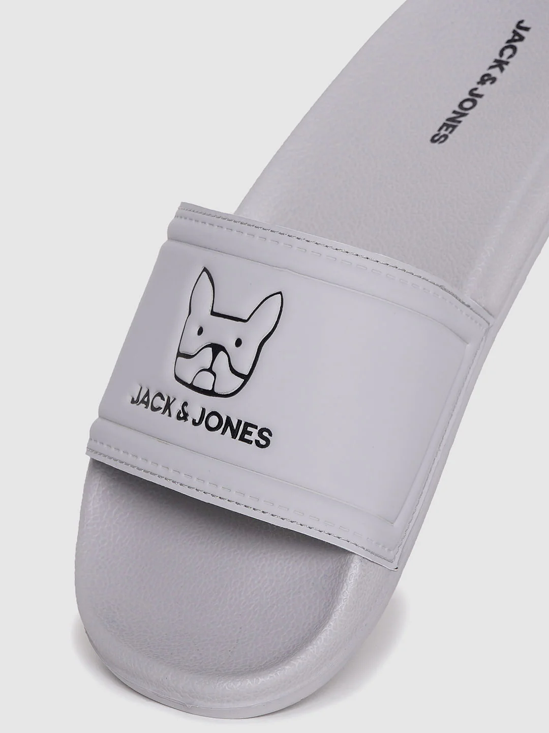Grey Graphic Print Sliders - Image 8