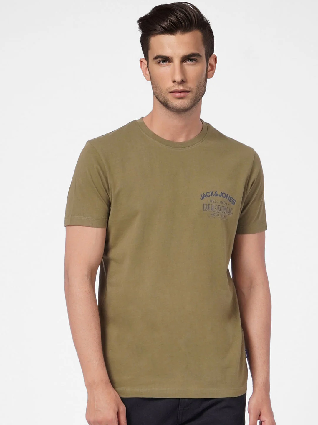 Green Plain Coloured Top - Image 2