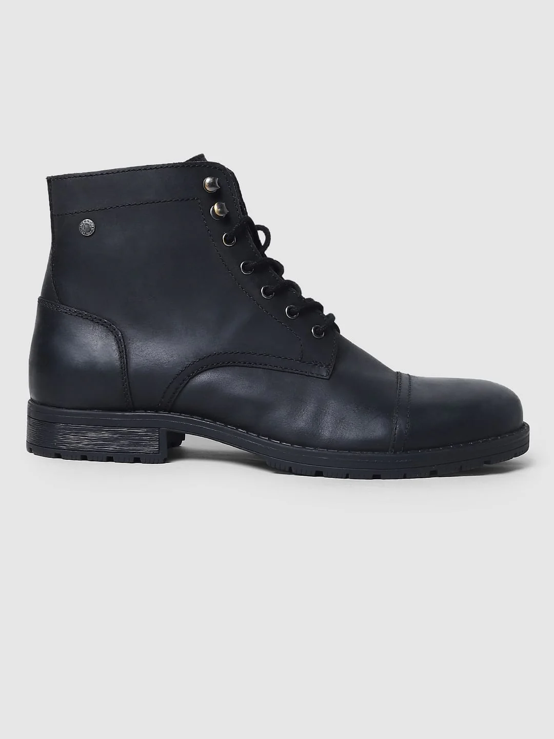 Black Leather Boots - Image 3