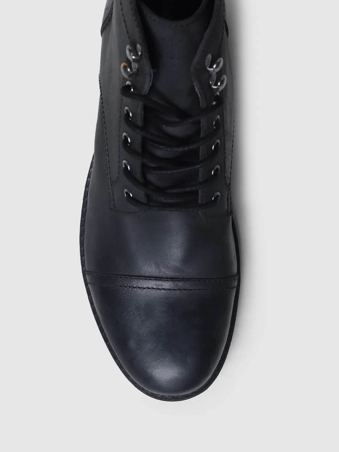 Black Leather Boots - Image 7