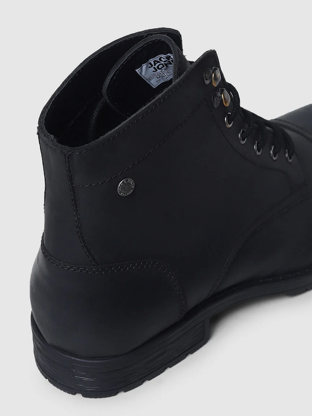 Black Leather Boots - Image 8