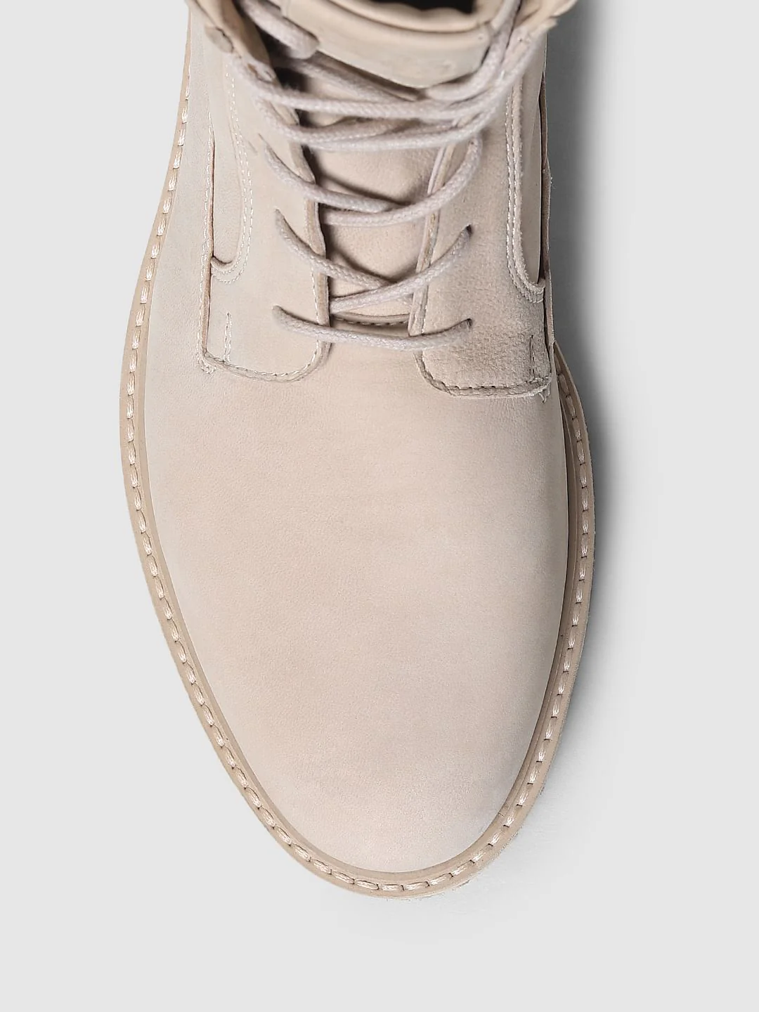 Beige Combo Boots - Image 7