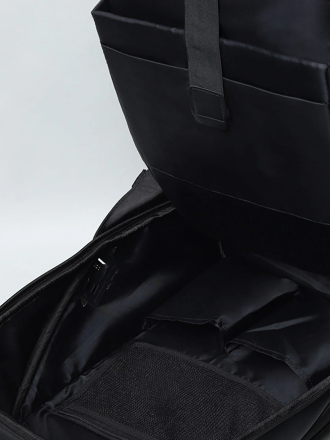 Black Tech Laptop Backpack - Image 6