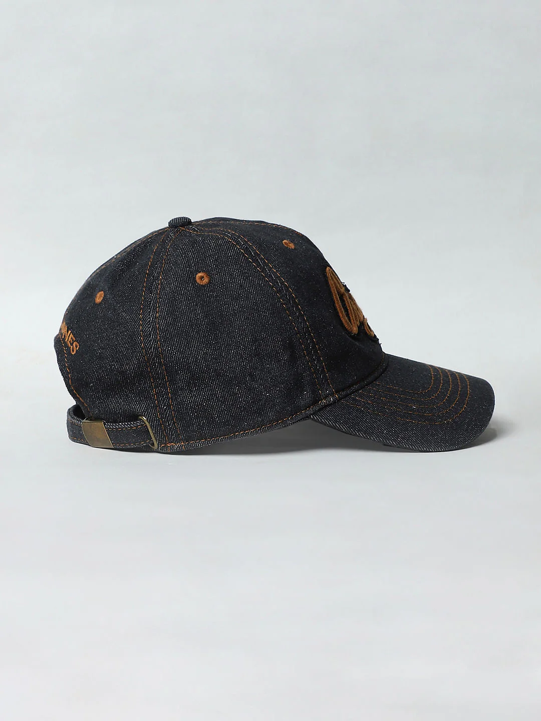 Blue Denim Baseball Cap - Image 4