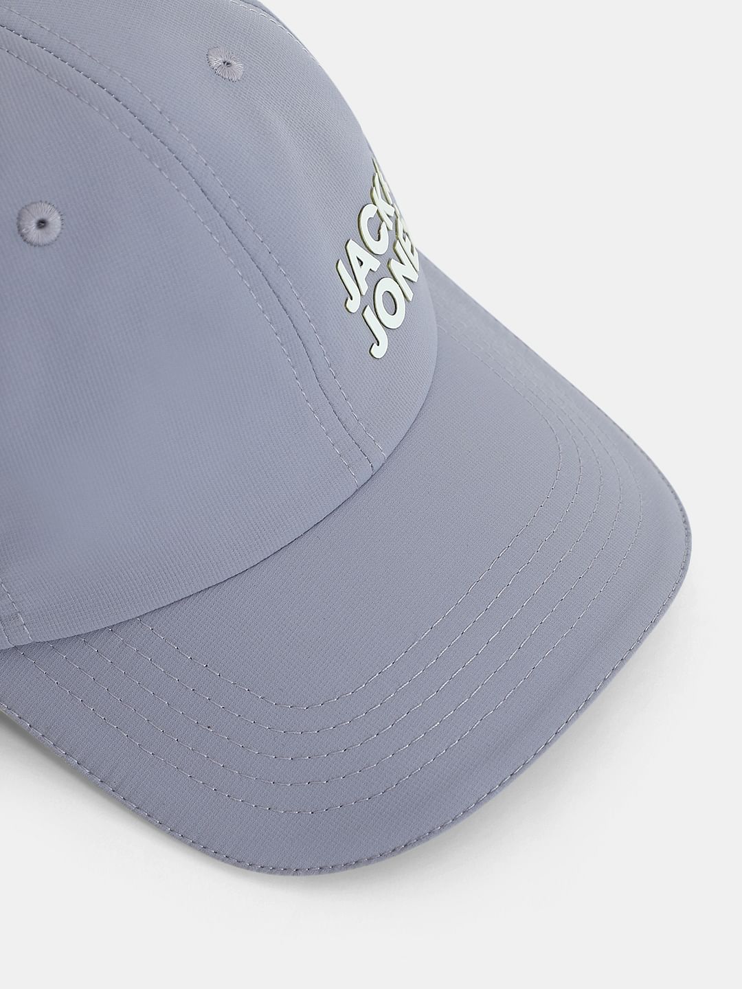 Grey Logo Print Activewear Cap - Image 4